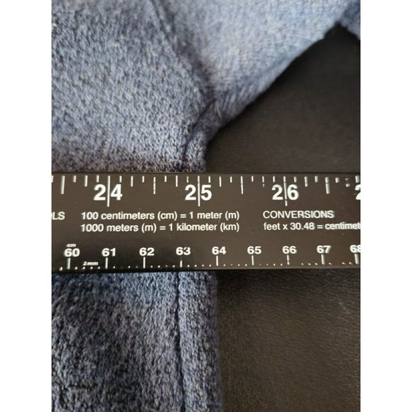 VINTAGE Big Dogs Fleece Sweatshirt Men XL Blue Heavy Knit Embroidered Logo - Picture 7 of 9